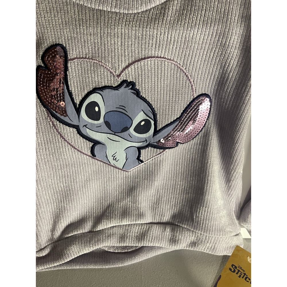 Disneys Lilo Sweater Girls Size 5 Years  Light Purple